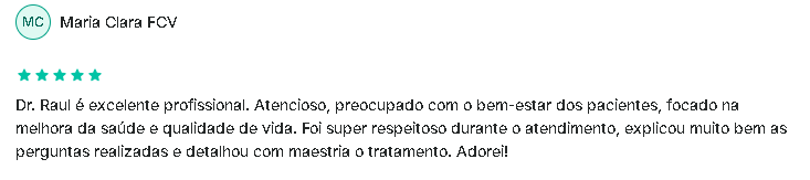 Relato público de paciente sobre o atendimento médico da Virtus
